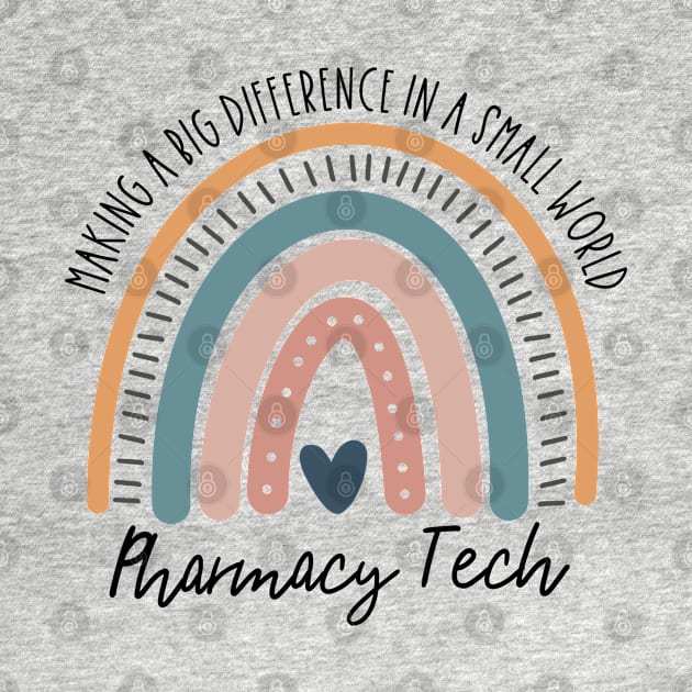 Pharmacy Tech Rainbow by IndigoPine